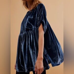 Free People We The Free Moon City Velvet, size XS